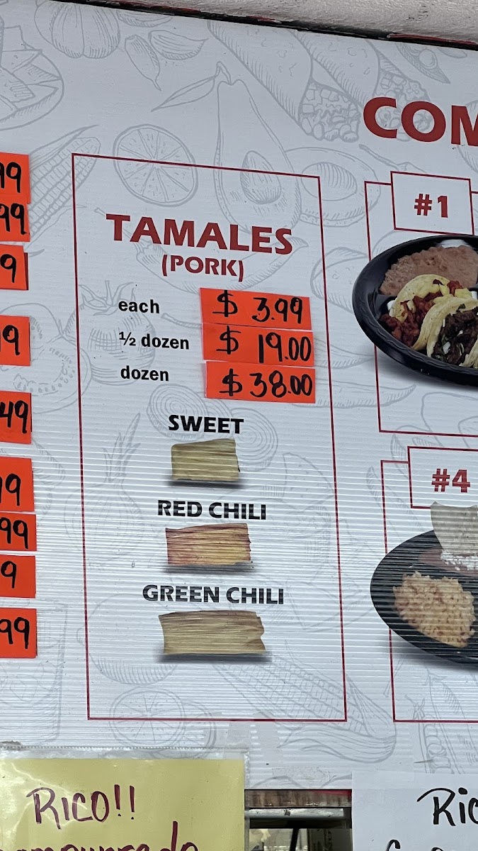 Tacos Huicho Menu - Image 3